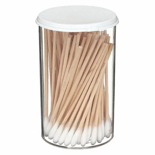 Honeywell 12803VI Cotton Tip Swab, Non-Sterile, 2In., PK100