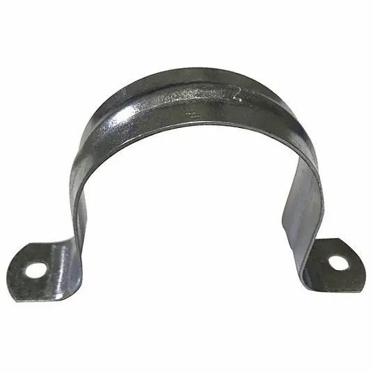 KVM Tools GA-200PS Pipe Strap, Galvanized, 2" Pipe Size, PK50