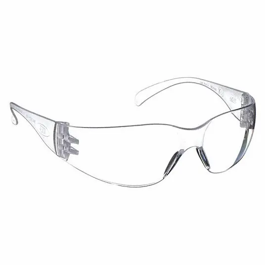 3M 11228-00000-100 Virtua Safety Glasses, Uncoated, Frameless, Wraparound, Clear Lens