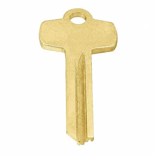 Master Lock KCAKBWWG Key Blank, Brass, Best A Keyway, 7 Pins