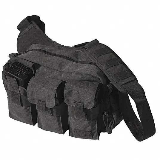 5.11 Tactical 56026 Bag, 1050D Nylon, Black, 8-1/4" Height