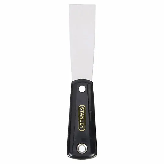 Stanley 28-140 Putty Knife, Stiff, 1-1/4", Carbon Steel