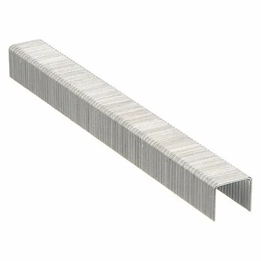 Stanley TRA706T Heavy Duty Staples, 24 ga, Narrow Crown, 3/8 in Leg L, Steel, 1000 PK