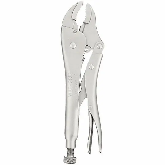 Irwin 10WR 10 in. Vice Grip Curved Jaw Locking Plier with Wire Cutter and 1-7/8 in. Jaw Opening