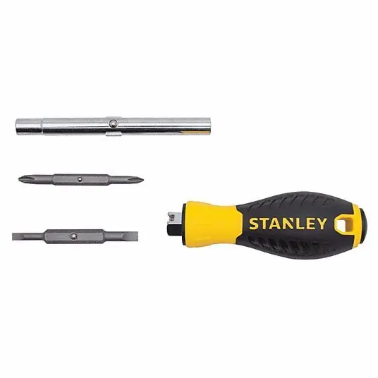 Stanley 68-012 Phillips, Standard Bit 7 3/4 in, Drive Size 1/4 in, 5/16 in , Num. of pieces 4