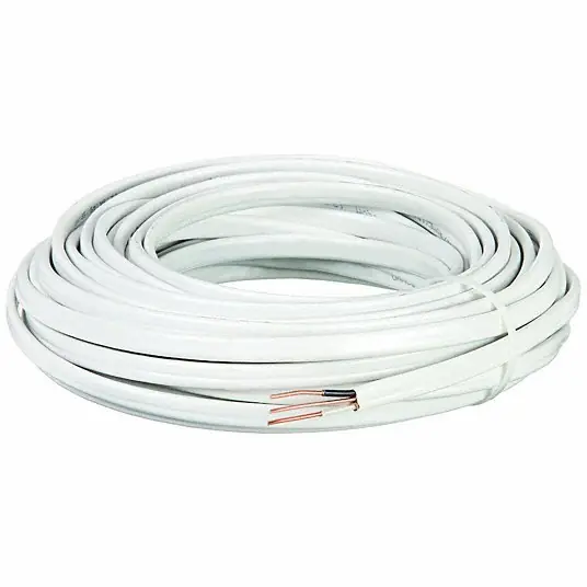 Romex 28827421 14 AWG 2 Conductor Nonmetallic Building Cable 600V WT