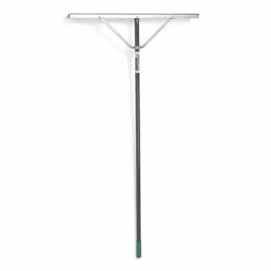 Seymour 10048GR 48-tine Landscape Rake with 66"L Aluminum Handle