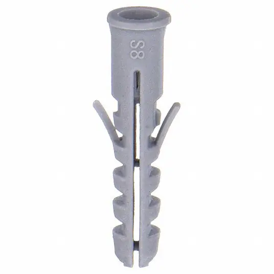 Fabory U63101.037.0001 Screw Anchor, 2-1/4" L, Polyamide