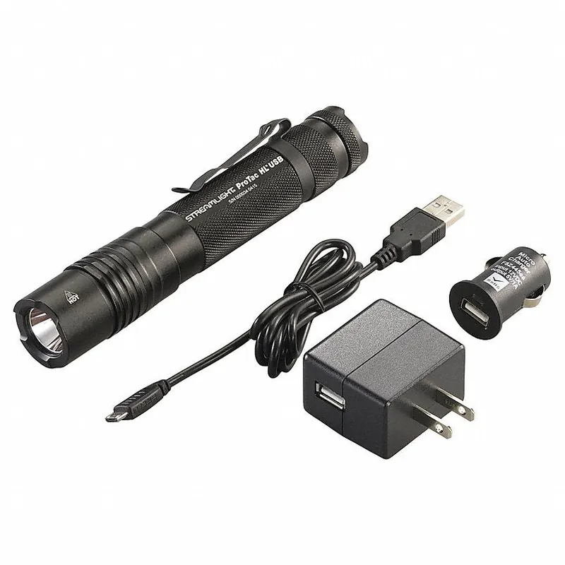 Streamlight 88054 Black Rechargeable Led Industrial Handheld Flashlight, 1,000 lm