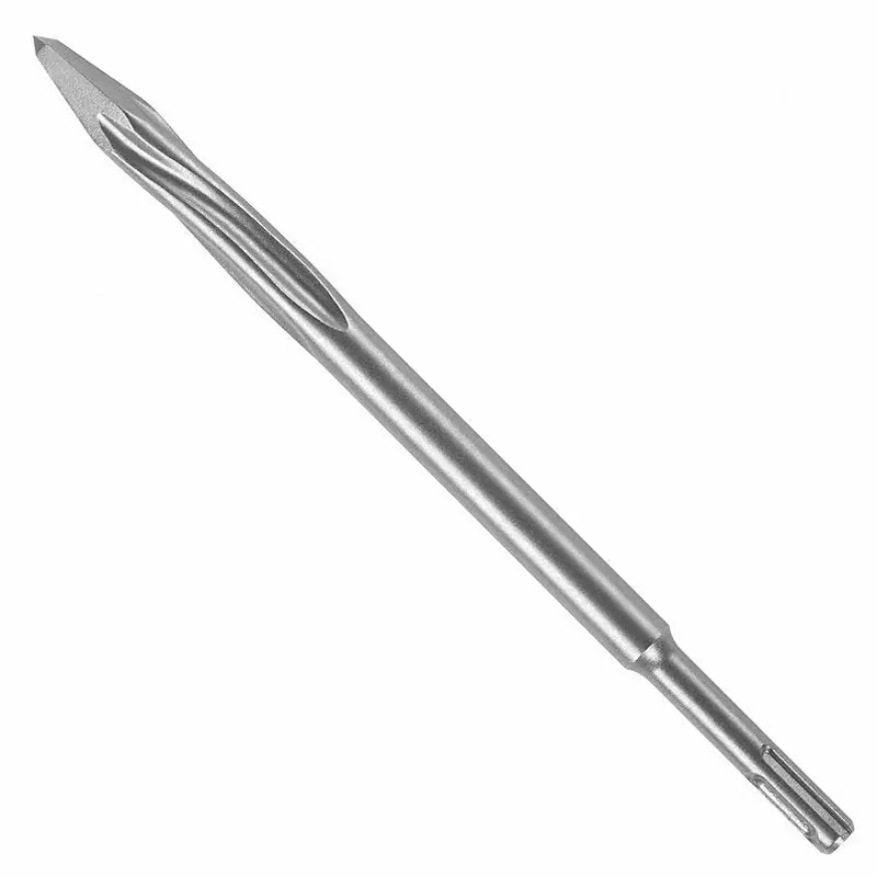 Bosch HS1472 Chisel Bit 1/4 in Head Wd, 10 in Overall Lg, 25/64 in Shank Dia