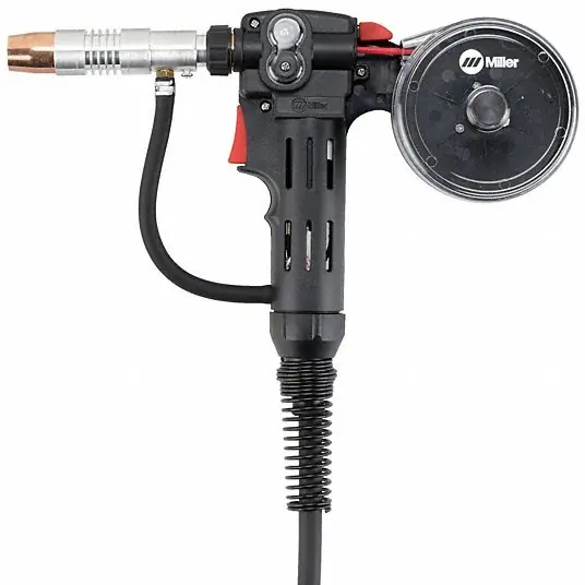 Miller Electric 301272 Spool Gun, Air-Cooled, 150A
