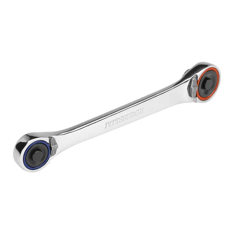 Pittsburgh Pro 67993 1/4 in, 3/8 in. Drive Dual Head Ratchet