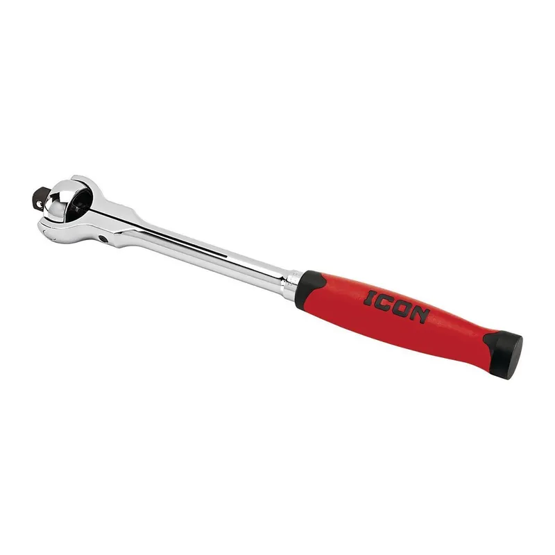 SK0018712-US20260630-101428-0 Icon 64703 1/2 in. Drive Professional Swivel Head Ratchet with Comfort Grip