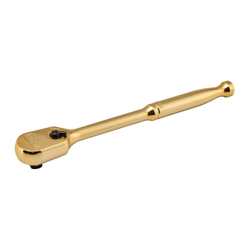 Icon 56907 3/8 in. Drive Professional Special Edition Gold Plated Ratchet