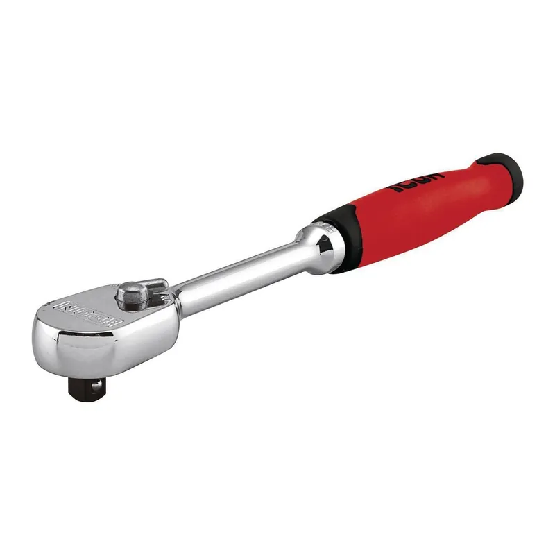 Icon 56187 1/4 in. Drive Professional Low-Profile Ratchet with Comfort Grip