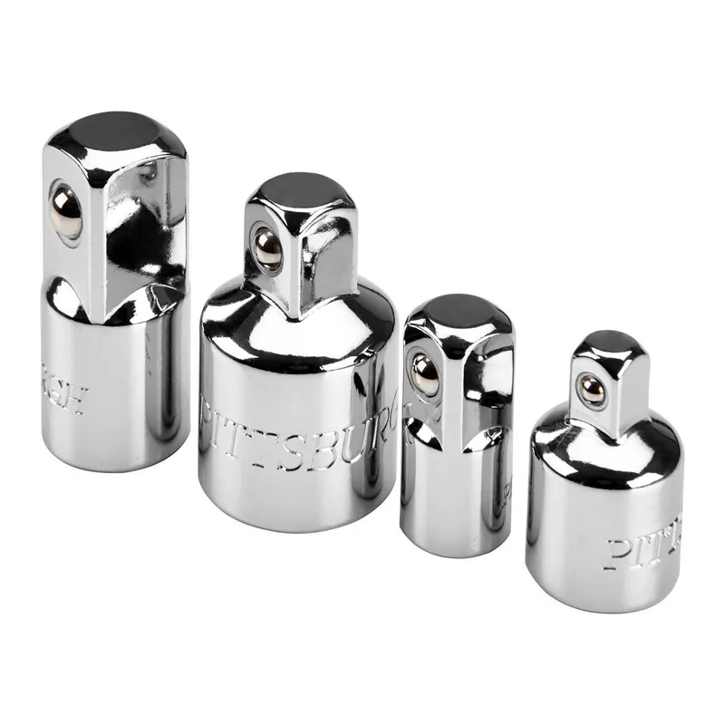 Pittsburgh 62851 High Visibility Socket Adapter Set, 4-Piece