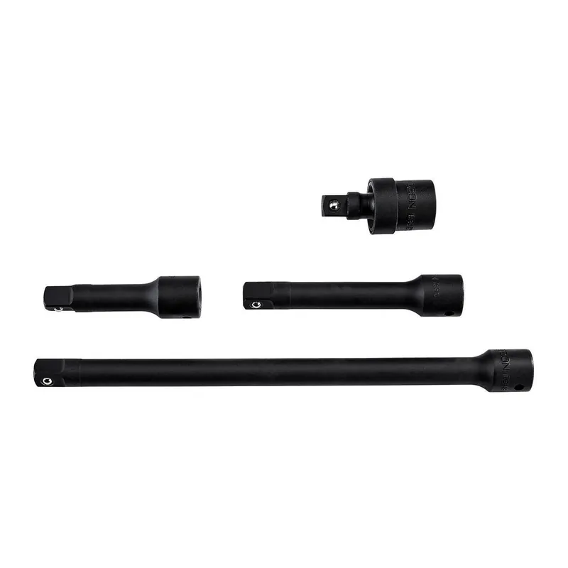 Icon 56884/IE3-4 1/2 in. Drive Professional Impact Socket Extension Set, 4 Piece