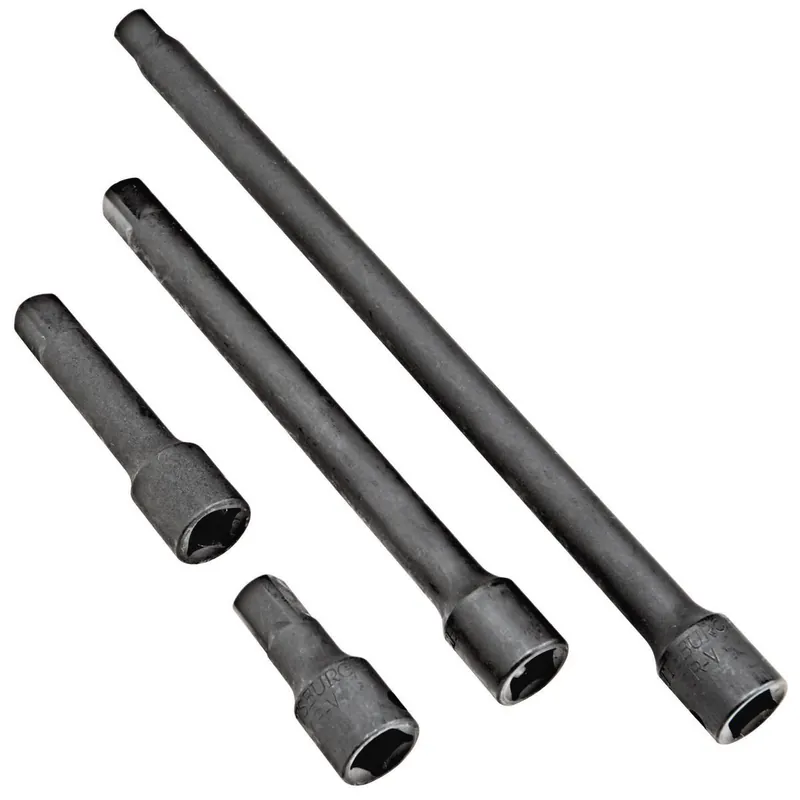 Pittsburgh 67926 3/8 in. Drive Impact Extension Set, 4 Piece