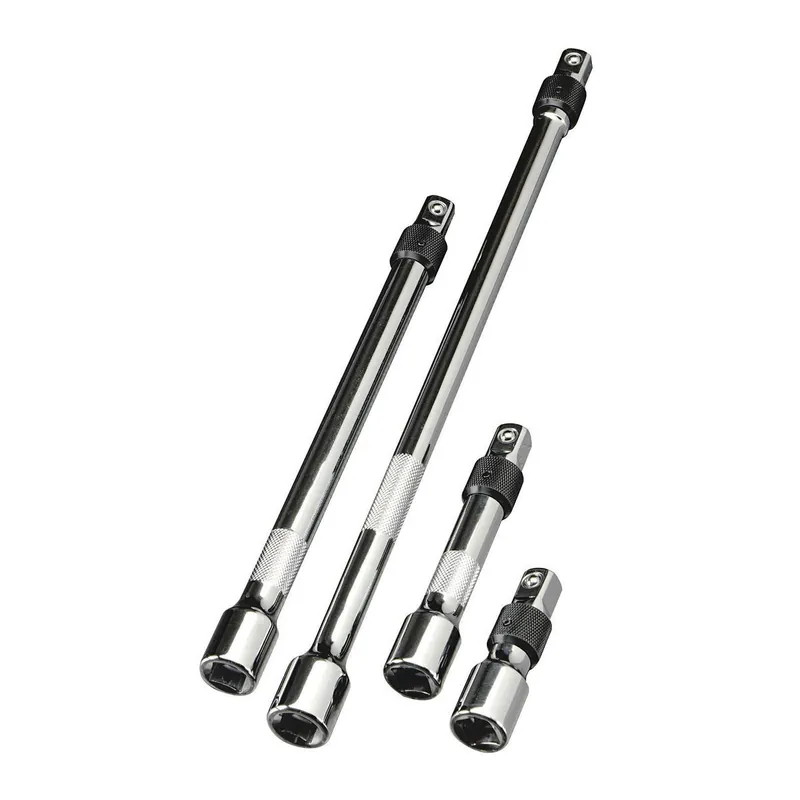 Pittsburgh Pro 61968 1/2 in. Drive Quick-Release Extension Bar Set, 4 Piece