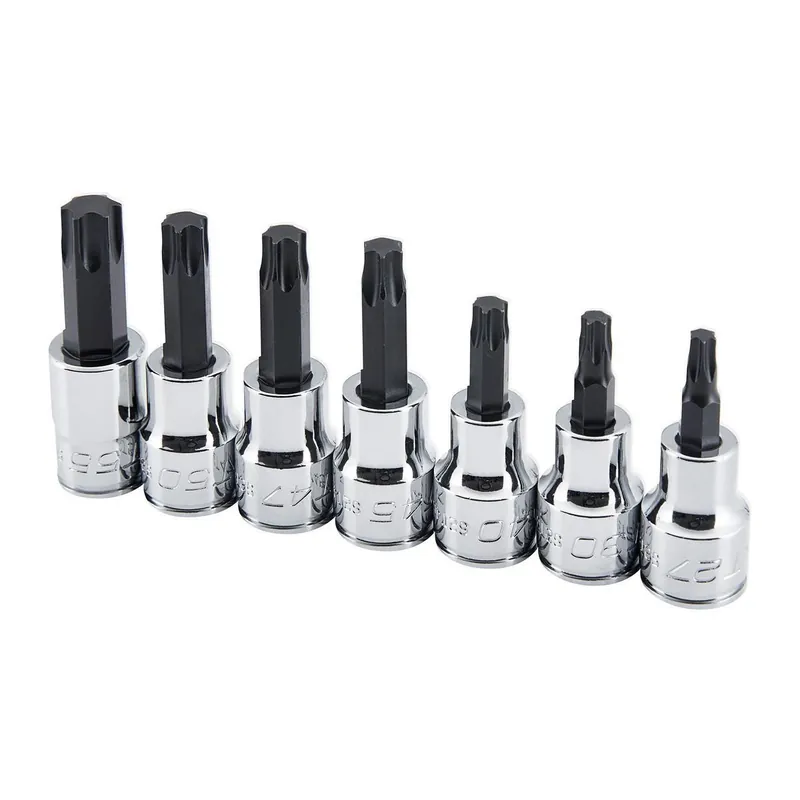 Icon 56337 3/8 in. Drive Professional TORX Bit Socket Set, 7-Piece