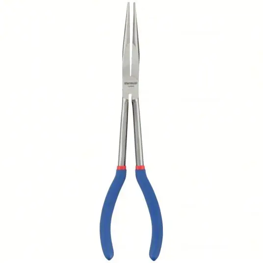 Westward 1UKK6 11 1/8 in Needle Nose Plier Dipped Handle