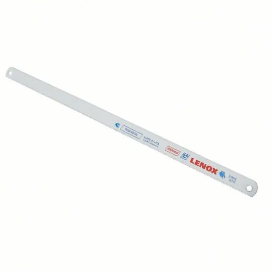 Lenox 20144-V218HE Hacksaw Blade, Length 12 in, Teeth per Inch 18, Bi-Metal, 10 Pack