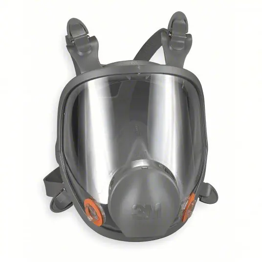 3M 6900 Full Facepiece Reusable Respirator, With Cool Flow Valve, 6000 Series, Size Large