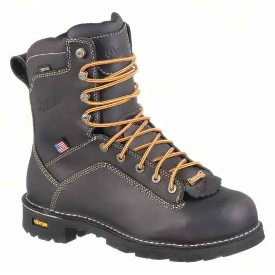 Danner 17311-11D Size 11 Men‘s 8 in Work Boot Alloy, Black