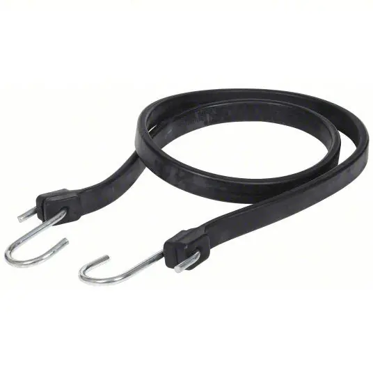 Keeper 06245 Bungee Strap, Black, 45" L, EPDM Rubber PK10