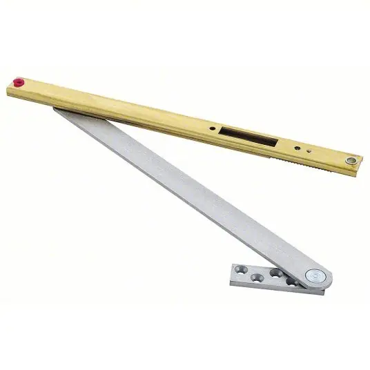 Glynn-Johnson 104S-US32D Overhead Door Holder, Rod Arm, 110Deg
