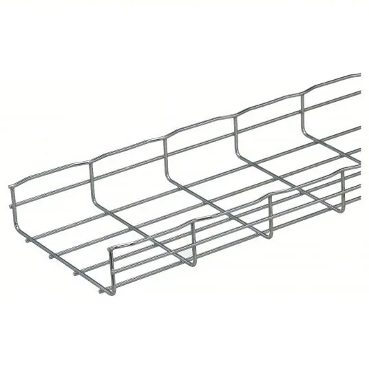 Cablofil CF54/200EZ Wire Mesh Cable Tray, 8x2In, 10 Ft