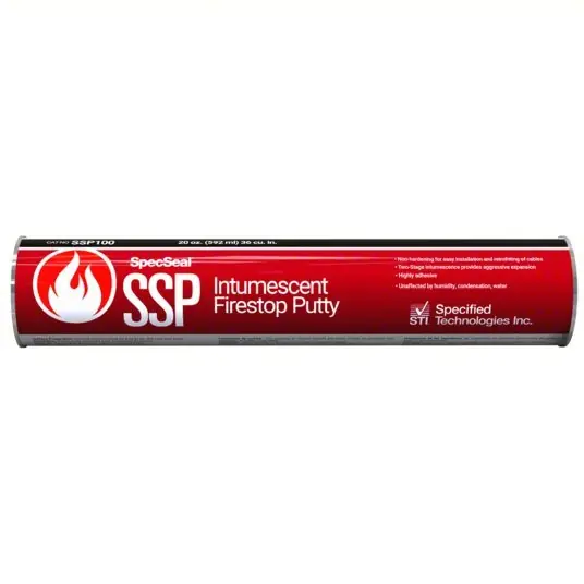 STI SSP100 Barrier Putty, 36 Cu In., Red