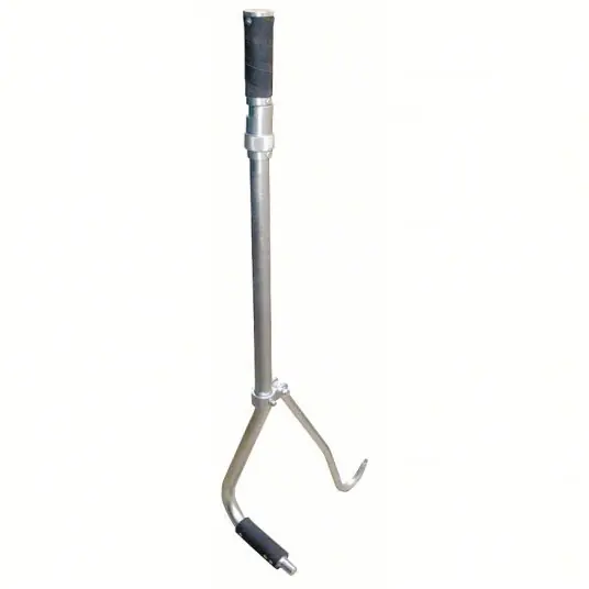 KVM Tools 10K048 Manhole Lid Lifter, Cadmium Zinc Plated