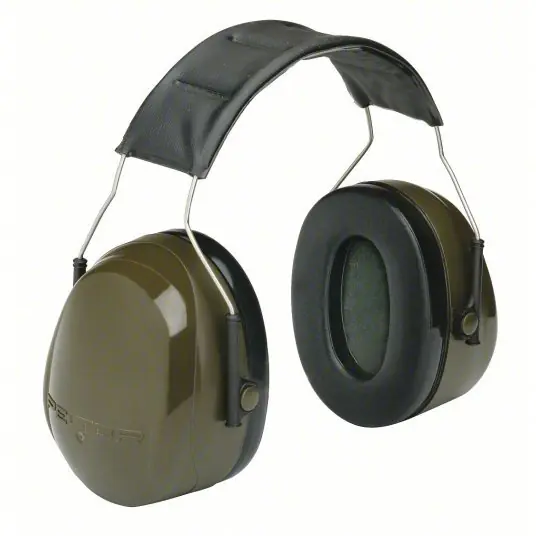 Ability One 4240-01-469-8738 Ear Muffs Over-the-Head 27dB Green
