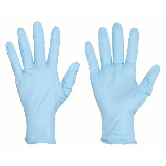 Ability One 8415-01-492-0178 Disposable Gloves Nitrile, L (9) 100 PK