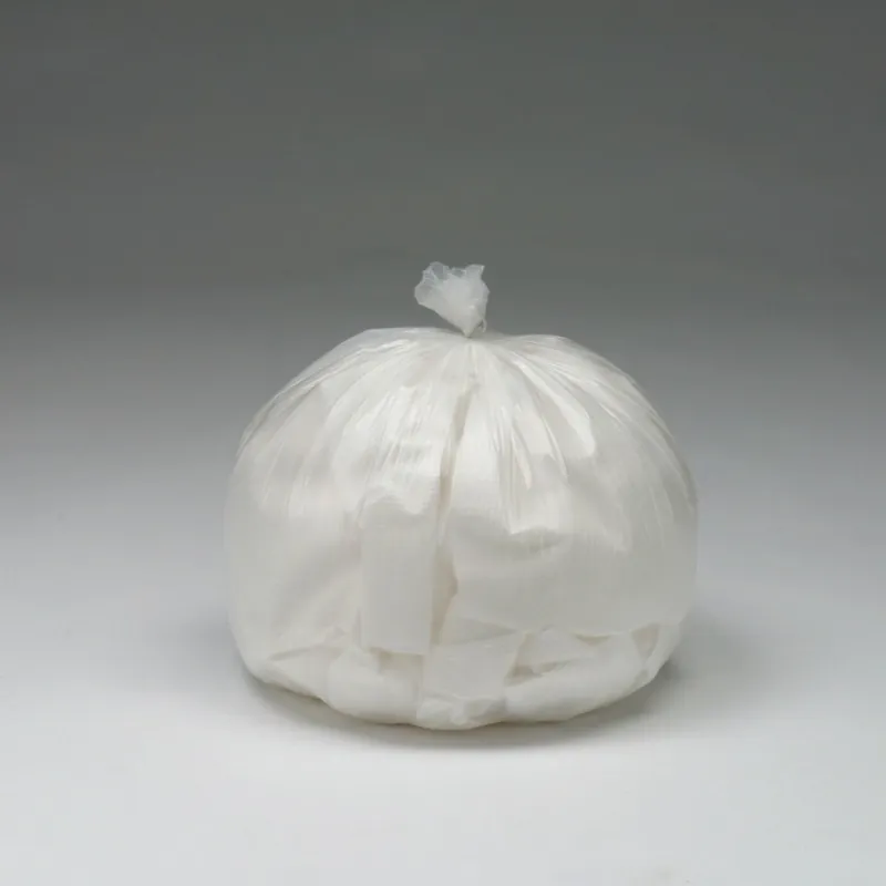 Ability One 8105-01-195-8730 Trash Bags 10 gal Clear, Flat Pack, 250 PK