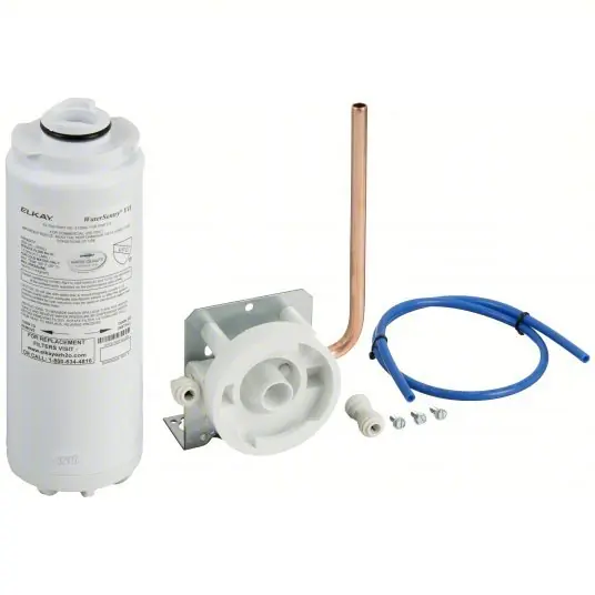 Elkay EWF172 Water Cooler Filter 1.5 gpm, 1,500 gal, 12 1/2 in Overall Ht, 3 1/4 in Dia
