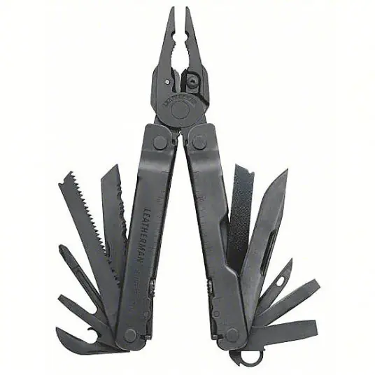 Leatherman 831106 Super Tool 300 Multi-Tool, Black, 19 Tools