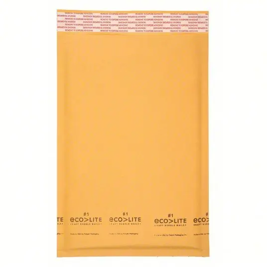 KVM Tools KV36DZ22 Mailer Envelope, Kraft, 4 in. W, PK500