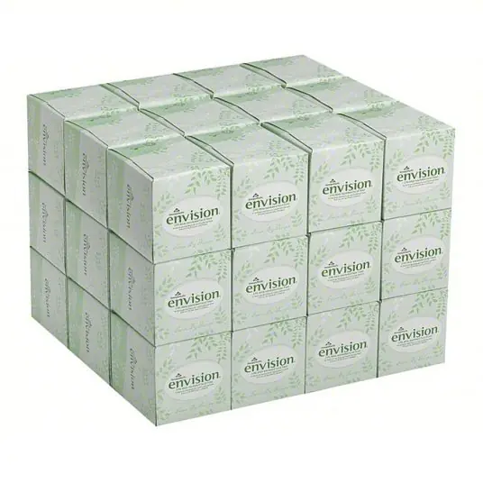 Georgia-Pacific 47510 Envision 2 Ply Facial Tissue, 85 Sheets