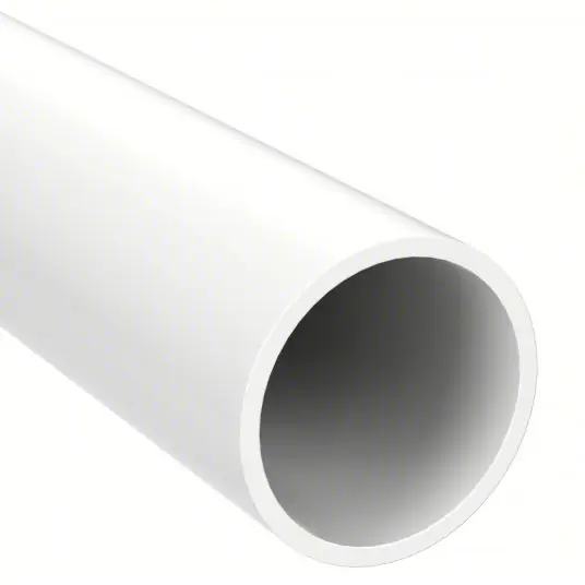 GF Piping H0400600PW1000 Pipe, Schedule 40, 6 In, 10 ft. Length, PVC