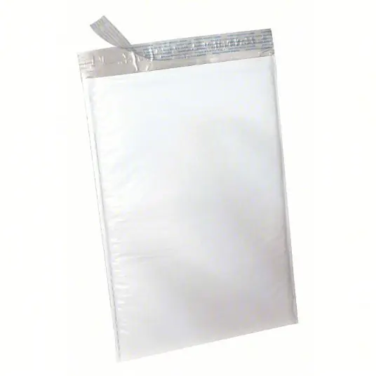 KVM Tools KV36DY99 Mailer Envelope, White, 10-1/2 in. W, PK100