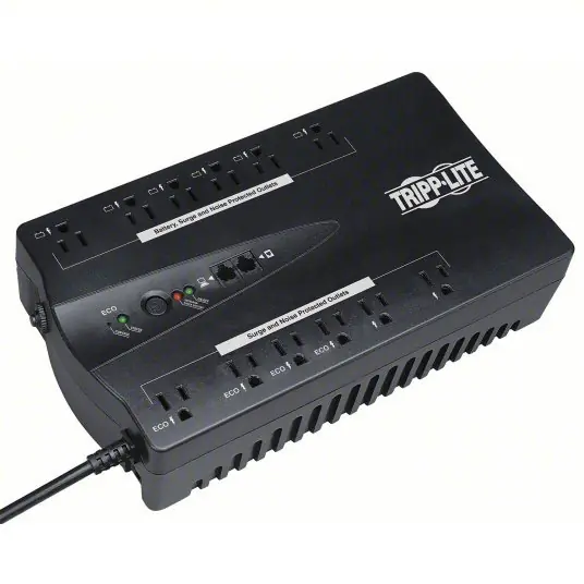 Tripp Lite ECO750UPSTAA UPS System, Standby, Desk Top/Tower, 750VA