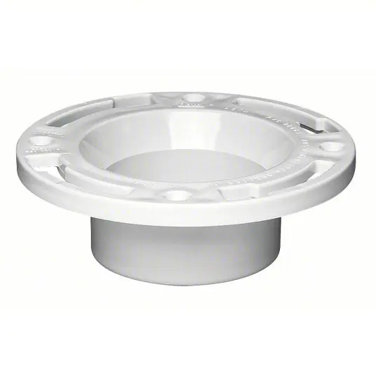 Oatey 43503 Toilet Flange, Floor, Without Test Cap