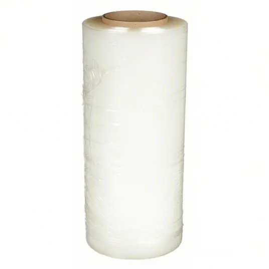 KVM Tools KV11Y823 Hand Stretch Wrap 15" x 1476 ft., Prestretched Blown Style, Clear