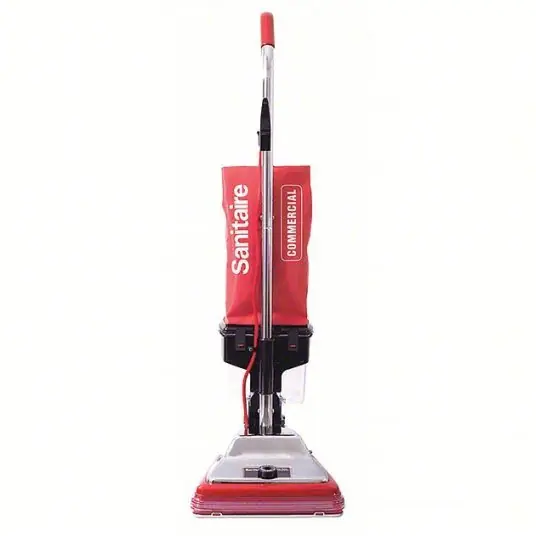 Sanitaire SC887E Upright Vacuum 12 in Cleaning Path Wd, 145 cfm Vacuum Air Flow, 18.5 lb Wt, Std