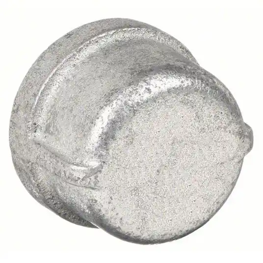 Anvil 0319900528 Round Cap Malleable Iron, 1/2 in, Female NPT, Class 150