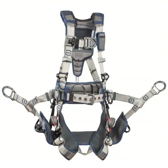 3M DBI-Sala 1112583 Full Body Harness Climbing, Vest Harness, Quick-Connect, Cam, XL, Belt