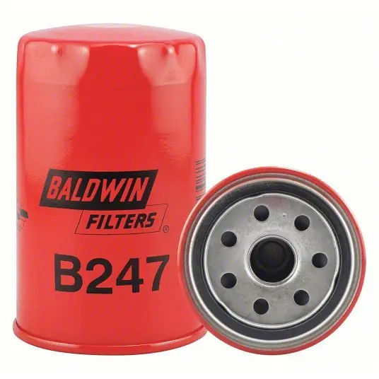 Baldwin B247 Oil Filter M20 x 1.5 mm Thread Size - Automotive Filters, 4 13/16 in Lg, Oil