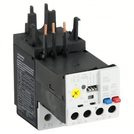 Eaton XTOE005BGS Overload Relay Electronic Protection, 3 Poles, 1 A-5 A, 1NO/1NC, Phase Loss Sensitivity